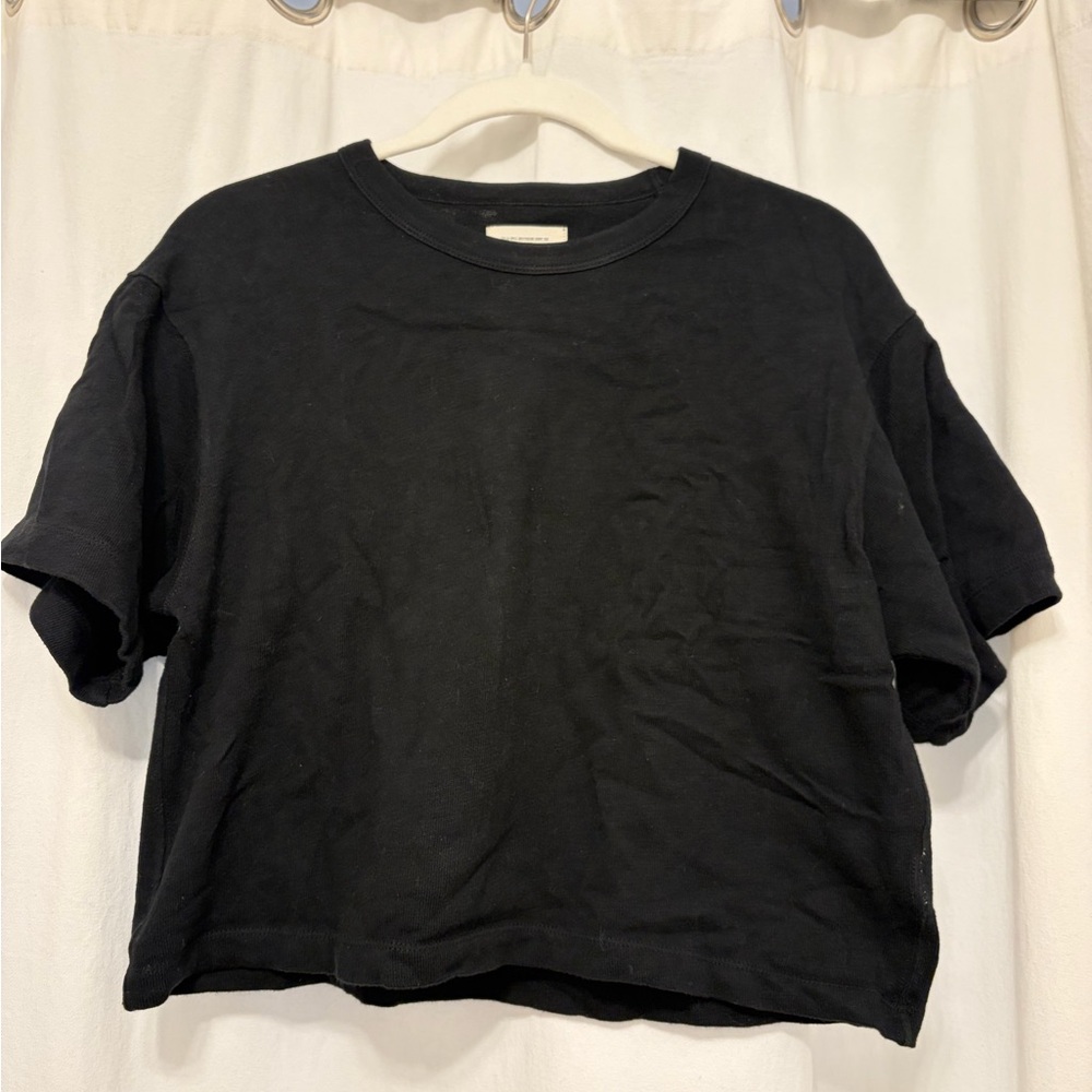 Buck Mason FIELD-SPEC BOYFRIEND CROP TEE